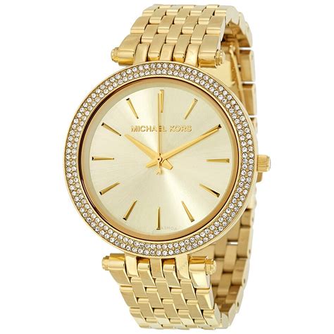 michael kors gold diamond watch|michael kors diamond watch women's.